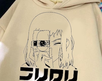 Unisex FLCL Anime Hoodie, Never Knows Best Shirt, Mamimi Samejima Fooly Cooly Shirt, 90s Anime Shirt, Vintage Manga, Retro FLCL Manga Hoodie