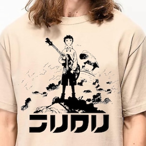 Unisex FLCL Anime Shirt, Naota Nandaba Shirt, Fooly Cooly TShirt, 90s Anime Shirt, Vintage FLCL Manga, Retro Furi Kuri Manga Unisex T-Shirt