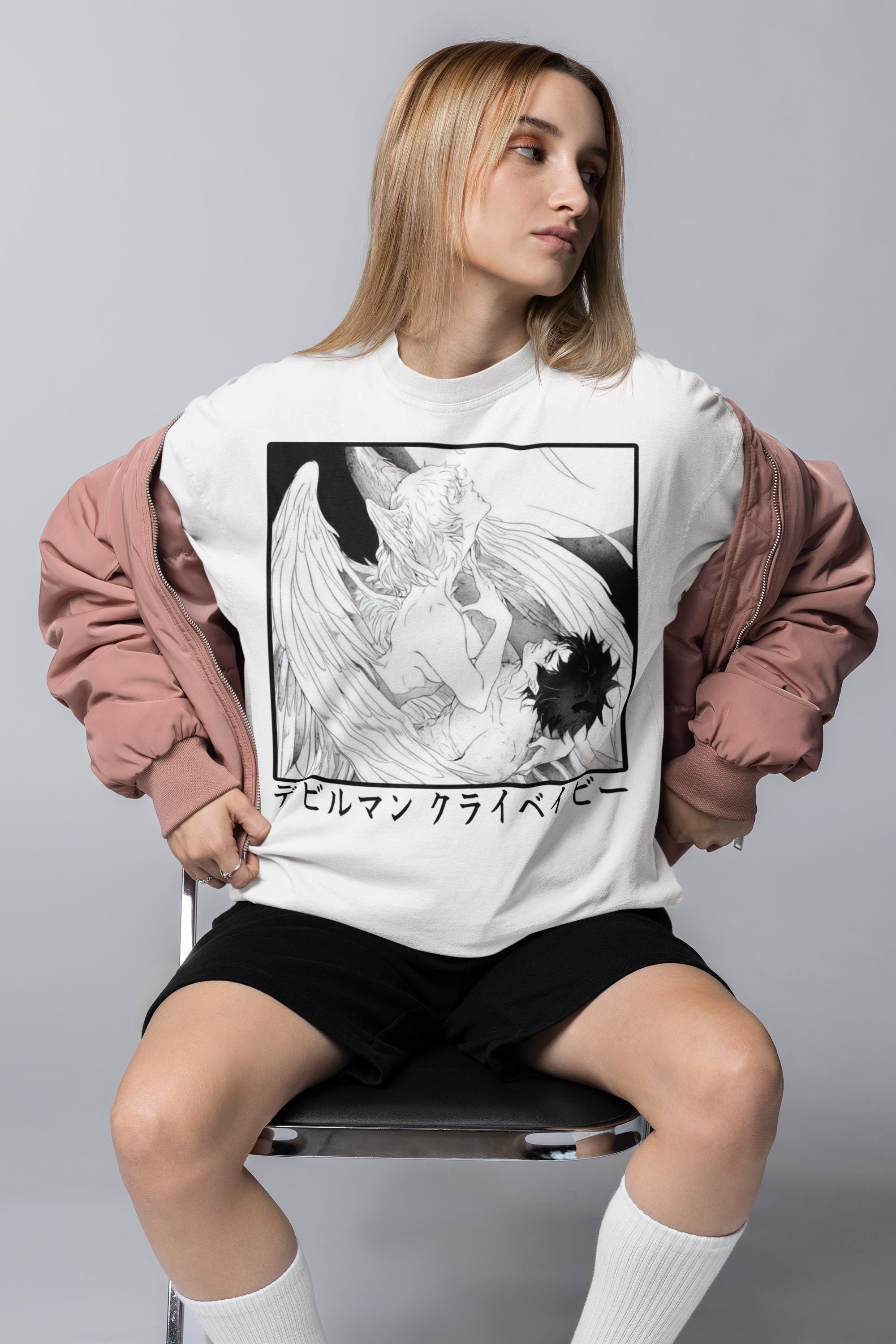 ユニセックス、アニメTシャツ、80年代アニメヴィンテージTシャツ 