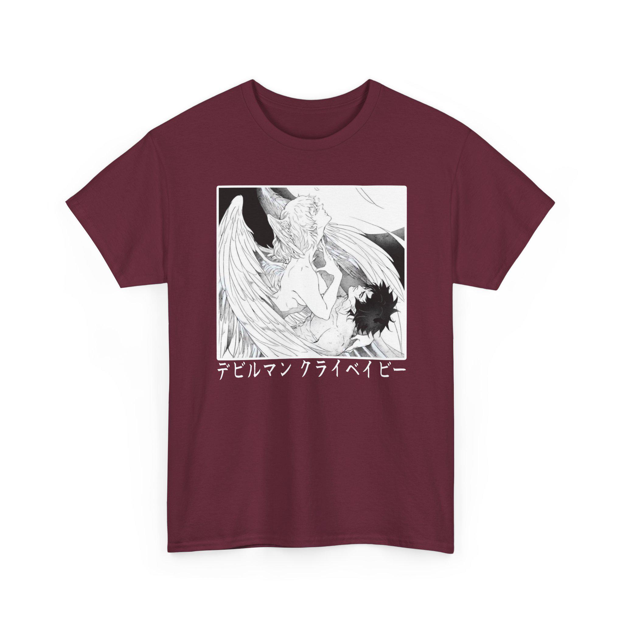 ユニセックス、アニメTシャツ、80年代アニメヴィンテージTシャツ 