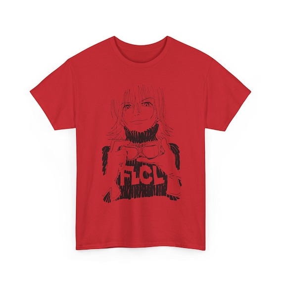 ヴィンテージ フリクリ t シャツ FLCL GEEKS RULE SILKSCREEN PRINTING