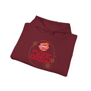 Year of the Snake Hoodie, Happy Lunar New Year 2025 Sweatshirt, Chinese New Year Jumper, Unisex Lunar New Year Pullover, 2025 Good Luck