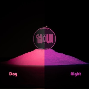 Glow In The Dark Pink Pigment: UV Schwarzlicht Reaktives Pulver & Magneta Leuchtender Phosphoreszierender Effekt. Geburtstag, Weihnachtsgeschenk für Künstler