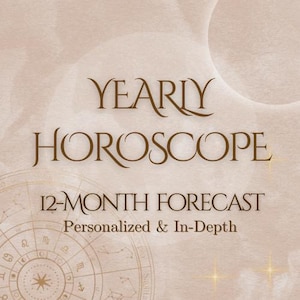 Prévisions astrologiques sur 1 an • Lecture du fichier PDF personnalisé du thème natal • Thème astral détaillé • Horoscope personnalisé • Perspectives d'avenir