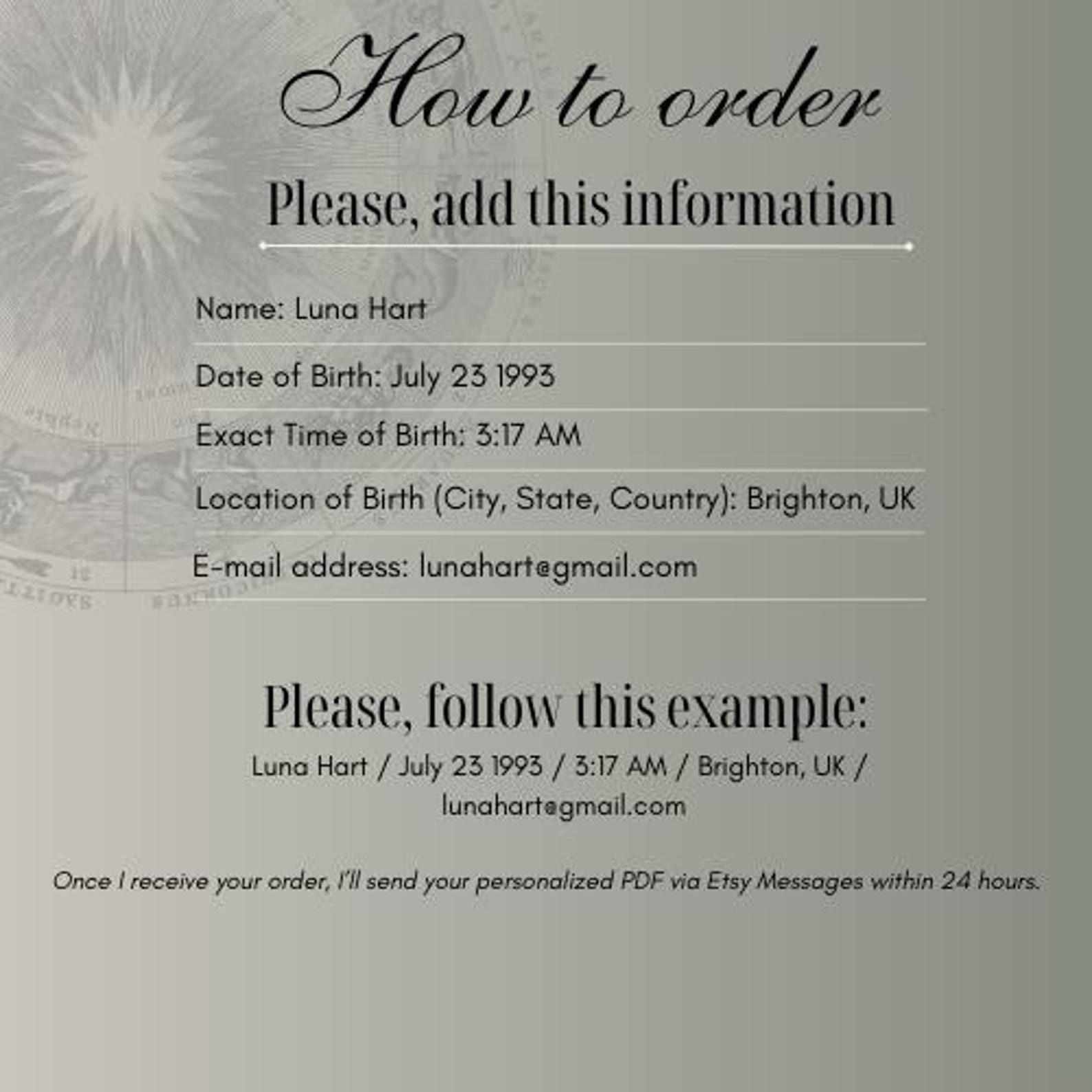 Personalized Natal Chart Reading • In-depth Astrology Birth Chart PDF ...