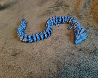 3D printed articulated dragon