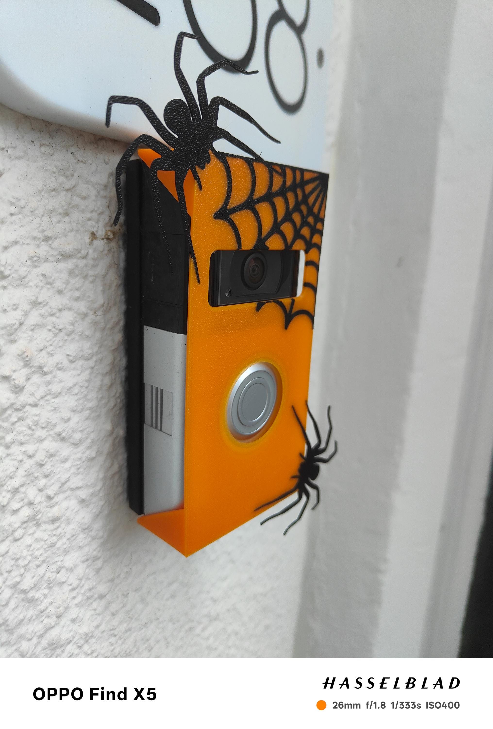 Ring Doorbell Halloween Cover UK