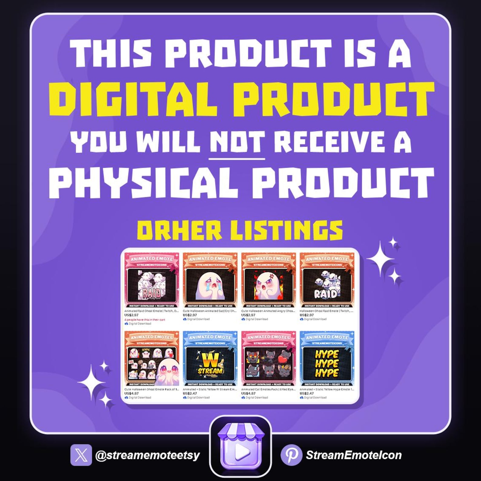 Animated Black Cat Rave Emote – Cute Glowstick Party Cat for Twitch ...