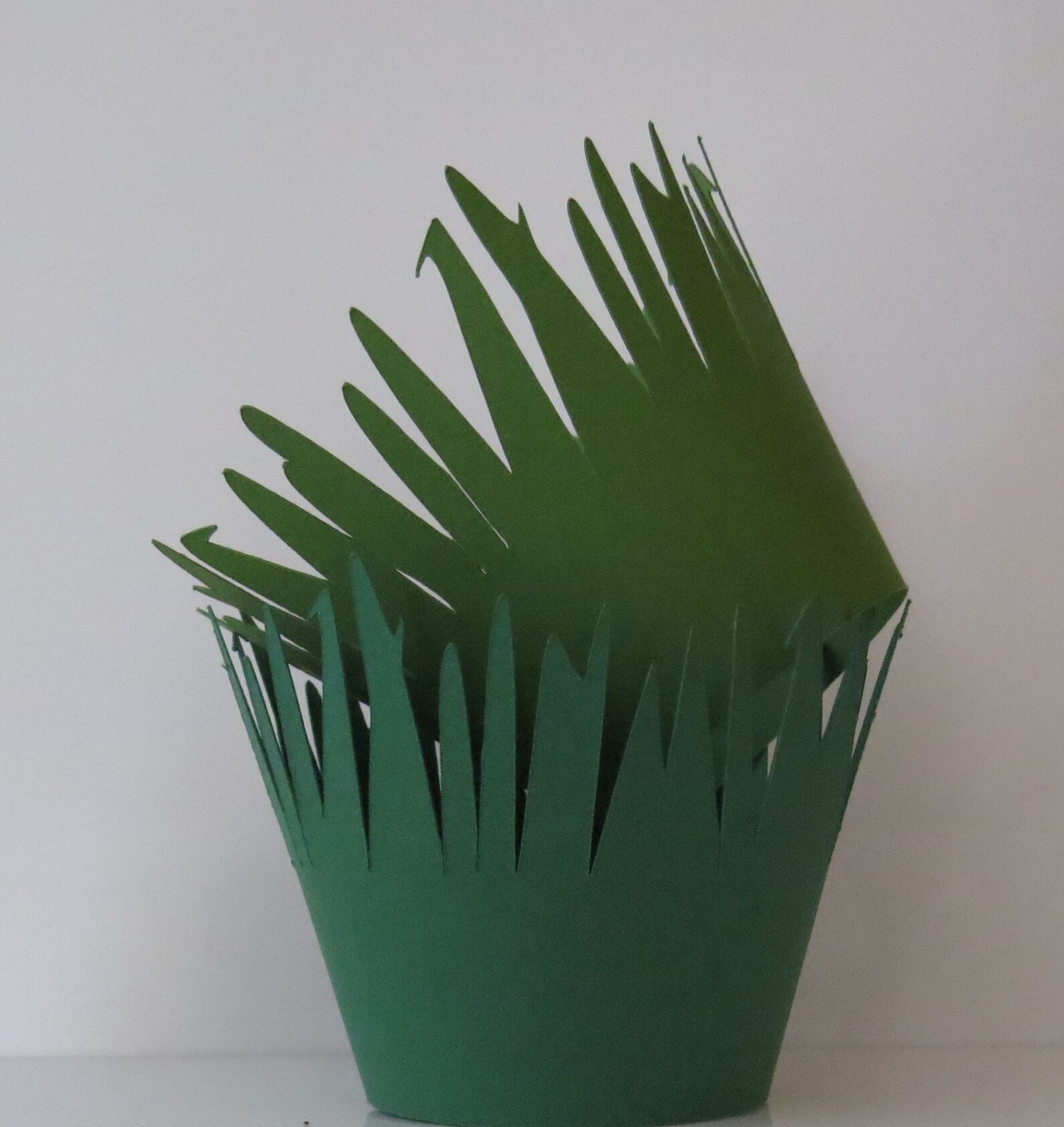 Grass Cupcake Wrappers Set of 12.....dark Green and Jungle Etsy