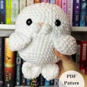 Chunky No Sew Seal Crochet PDF Pattern, Download Amigurumi Pattern