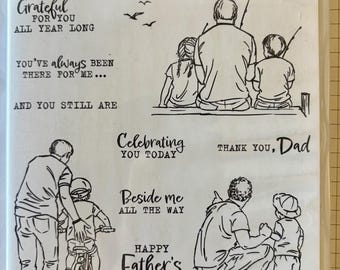 Feathered Flight Retired Stampin' Up! Red Rubber Cling Stamp Set. Brand New, Never Used. All Occasion, Ducks, All Ocassion