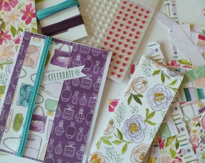 DIY Card Kit for 4 or 6 W/sample, Panel Design. All Inclusive, All ...