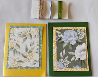 DIY Combo Kit for 4, 6 or 8. Secret Garden and Design a Daydream by CTMH & SU! 3 Sizes of Pattern Papers. Flowers Leaves. Colorful