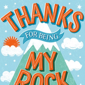 Thanks for Being my Rock Card image 4