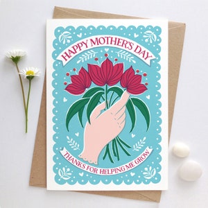 Mother's Day Vintage Flowers Card image 1