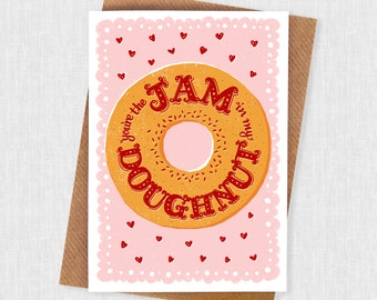 Doughnut Love Card