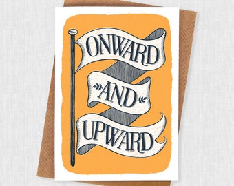 Onward and Upward Card