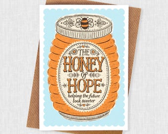 Honey of Hope Encouragement Card