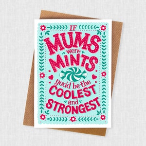 Cool Mums Birthday and Mother's Day Card