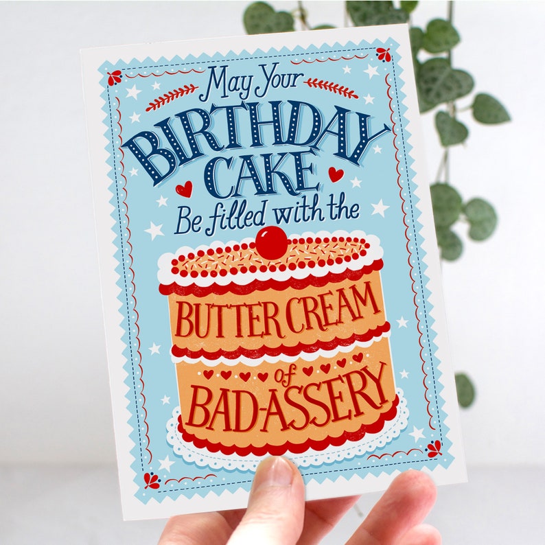 Badass Birthday Card image 3