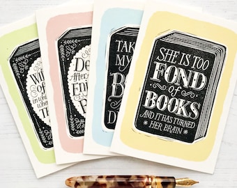 Book Quote Greeting Card Collection