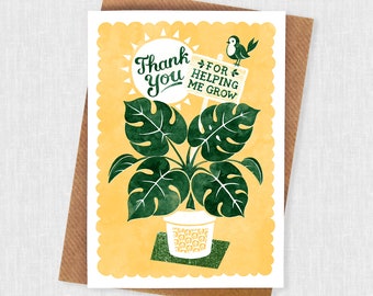 Teacher Thank You Card