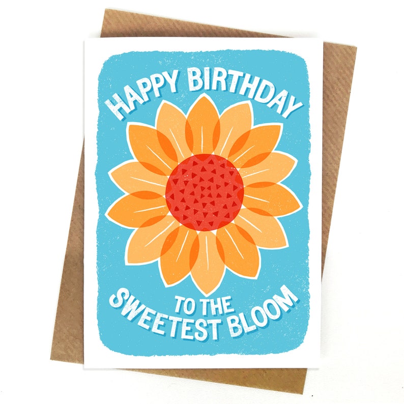 Bloom Birthday Card image 2