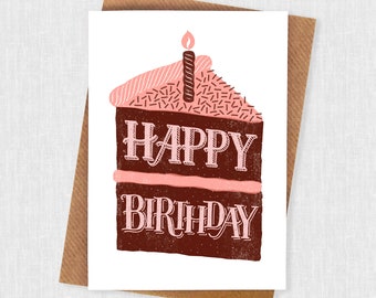 Birthday Cake Card