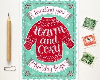 Cosy Christmas Jumper Card