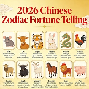 Passionens vingar: Den kinesiska zodiakens förmögenhet 2026 (e-bok)
