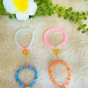 ガラスビーズブレスレットセット