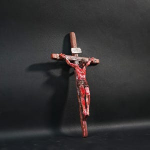Kruzifix, katholisches Kruzifix, Jesus Christus, Jesuskreuz, Jesusstatue, Jesusskulptur Religiöse Geschenke