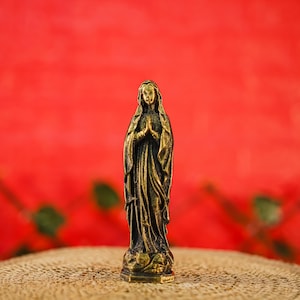 Virgin Mary  Sculpture, Mother Of Jesus, Our Lady of Grace, Madonna Holy Our Lady Statue, Catholic Religious Statue, mary statue