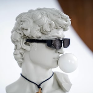 Michelangelo&#39;s David Bust - Museum Quality Replica - polyserin Composite Sculpture