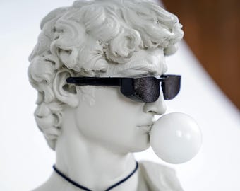 ミケランジェロのダビデ像 - 美術館品質のレプリカ - 大理石複合彫刻