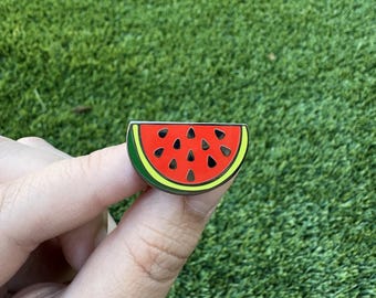 Watermelon Pin, Palestine Pin, Palestine Enamel Pin,  Lapel Pin, Pins, Falasteen Pin,