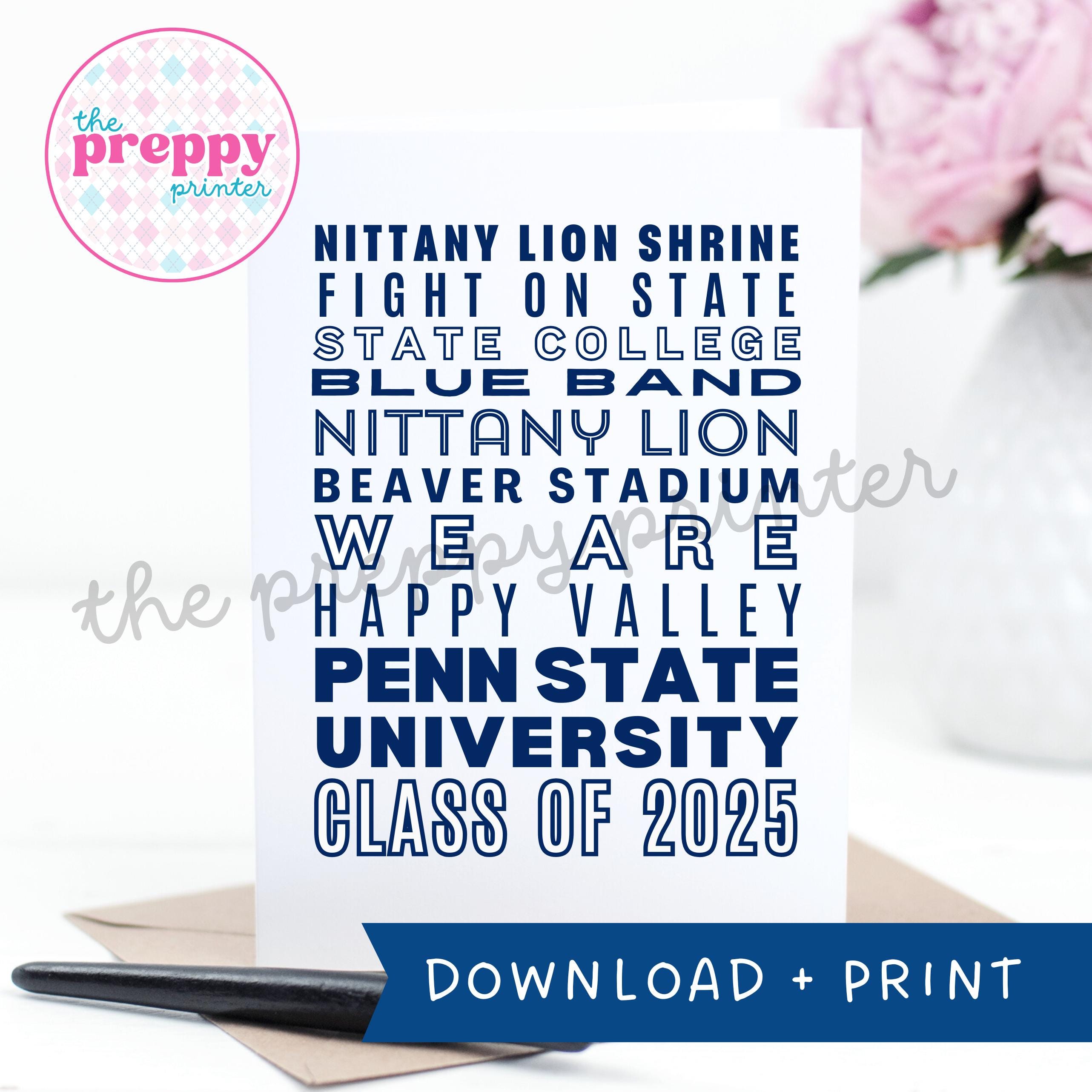 Penn state graduation - Etsy México, image size:2565x2565