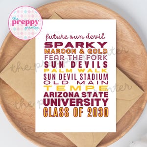 Decision Day | High School Graduation Card | Class of 2026 | Subway style | Future College Student | Dorm Decor | Graduation | College Admit