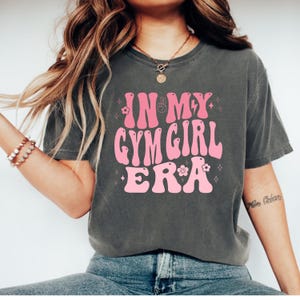 In meinem Gym Girl Era T-Shirt, Comfort Colors®, lustige Geschenke für Fitness-Liebhaber, Workout-T-Shirt, Retro Gym Shirt, Geschenk für Frauen, Workout-Motivation