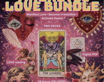 MAGNETISCHE LIEBE Manifestation Bündel | Liebe Aktivierung Tarot Legung | Anziehung & Begierde | Digitales PDF