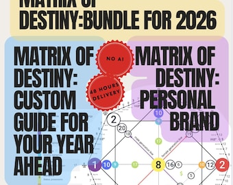 Matrix of Destiny Bundle: Year Ahead Guide + Persönliche Marken-Methode