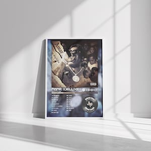 Deluxe Rap Art Print | BigXThaPlug – Amar Deluxe | Instant Download