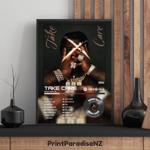 BigXThaPlug, Take Care Album Poster, INSTANT DOWNLOAD, Rap Musik Kunstdruck, Geschenk für Musikliebhaber