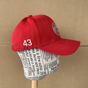 Jimmy Dugan #43 Baseball Hat Cap casquette Embroidered Adjustable NEW NWOT League of Their Own Rockford Peaches