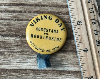 Antique Augustana Viking Day Pin 1930