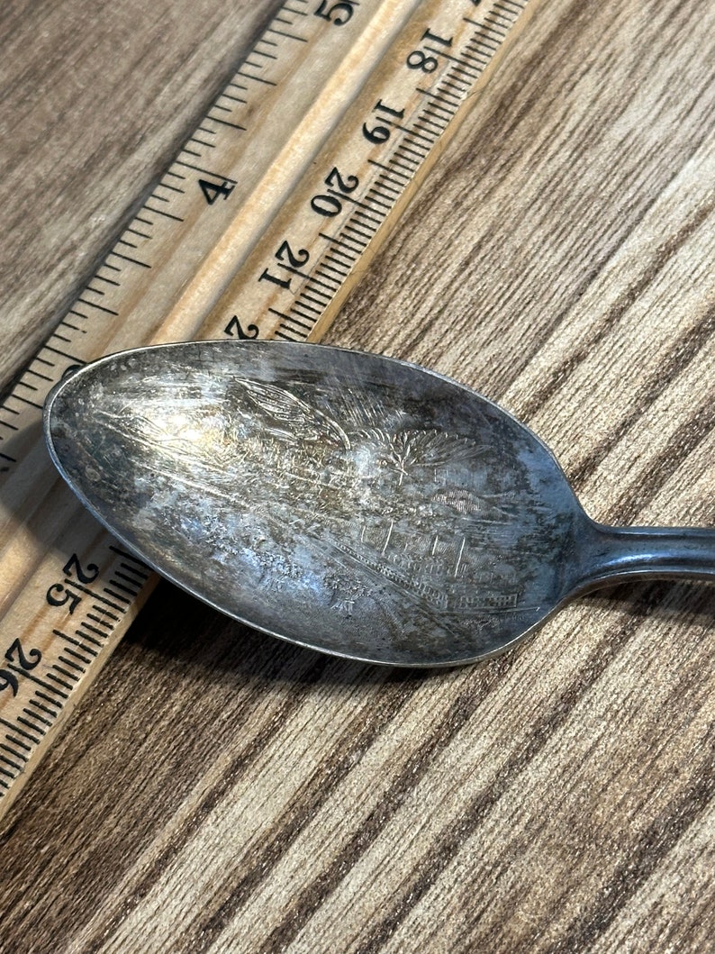 Universal Peace Spoon Vintage Spoon Angel Spoon image 4