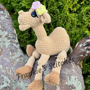 Frannie the Camel Plushie - Digital Crochet Pattern, Camel Crochet Pattern, Camel, Amigurumi, Crochet Pattern