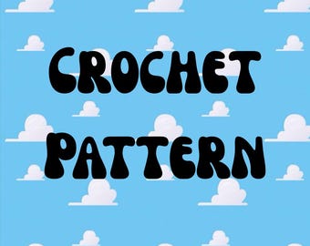 Dog with Spring Crochet Pattern, Childs Toy Slinky, Cartoon Puppy