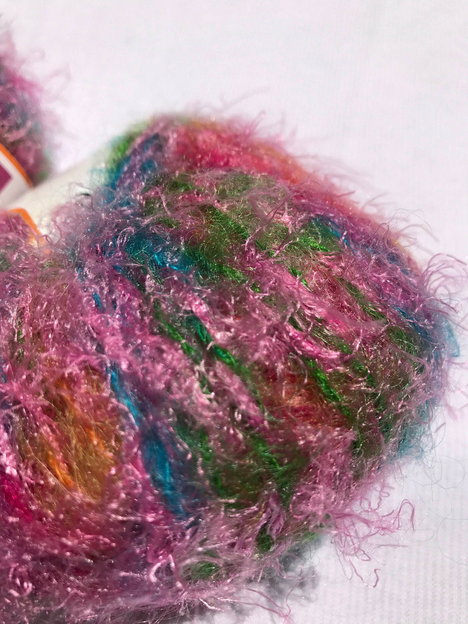 Furry Variegated Yarn by GSC Textiles Kuka Fantasy Yarns Etsy