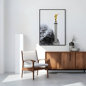 Angel Moroni Provo Temple Photo | LDS Wall Art | Instant Download | Christian Home Decor